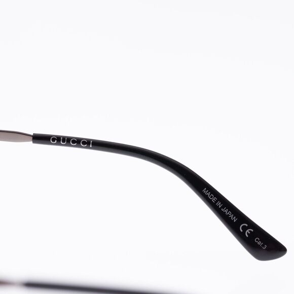 Gucci GG0987SA Square Sunglasses (L side nose pad missing) - Picture 4 of 9